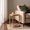 Hanah Home pomoćni sto Milan C 42, 42 cm, hrast