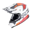 SCORPION Vx-16 evo air analog white-orange kaciga