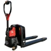 EP Električni paletar F4 Kratke viljuške DVE Li-ion baterije + stabilizacioni točkići, Crni, 1000 x 560 mm