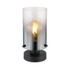 Globo 15907T - Stona lampa FLORENTINA 1xE27/40W/230V pr. 12,5 cm crna