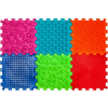 Ortek Masažna ortopedska podloga Puzzle Mix 6 elementov