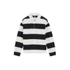 WE Fashion Majica temno modra/bela