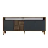 Hanah Home Milan Komoda, Sivo-Braon