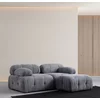 ATELIER DEL SOFA Ugaona garnitura Petite 2 Grey