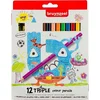 Bruynzeel Kids Triple barvica 12 set