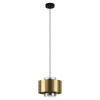 Eglo 390066 - Luster na sajli DUGLIA 1xE27/40W/230V zlatna
