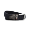 TOMMY HILFIGER Pas New Adan temno modra / temno rjava