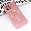 Maska za telefon iPhone 16 Pro Max CHROME, Magsafe, Roze