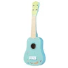 Northix 53 cm otroška ukulele, 4-strunsko telo iz lipe, svetlo modra