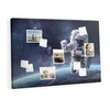 tulup.si Plošča iz plute Astronavt 120x80 cm Lesene zatiči