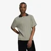 Majice adidas Cable Knit Football Jersey Silver Pebble M