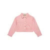 United Colors Of Benetton Prehodna jakna 21AQCN060 Roza Regular Fit