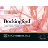 Akvarelni blok CANSON St Cuthberts Bockingford gladek (HP) bel 300 g/m2 - 12 listov - 26 × 18 cm