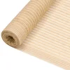 Mreža za privatnost bež 1,5 x 50 m HDPE 195 g/m2