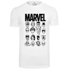 Mister Tee Majica Marvel Crew Tee, bela