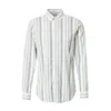 SCOTCH & SODA Srajca Essential slonovina/svetlo modra/siva