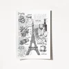 Wallity Poster Paris-2028, 50x70 cm