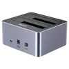 Unitek 2 x SATA 2,5/3,5 USB-C 10GBPS postaja za kloniranje trdih diskov