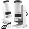 VERKGROUP Namizni LED UV mikroskop 60-200x za mobilne telefone, (5000245964)