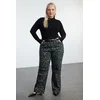 Trendyol Curve Black Camisole Knitted Plus Size Blouse