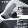 KOOLIFE Set krpa za pranje auta, 4 komada, Sivi