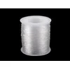 Okrogel gumijast trak O0,8 mm - prozoren