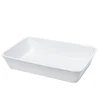 shumee Kuchenprofi Pekač iz porcelana bordo barve, pravokoten, 30x21x6 cm