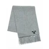 GOBI Cashmere Šal Unisex Cashmere Fringed Scarf siv denim