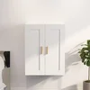 Zidni ormarić bijeli 69,5 x 32,5 x 90 cm konstruirano drvo