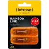 INTENSO USB Flash drive Hi-Speed USB 2.0 USB2.0-64GB/Rainbow, 64GB, Rainbow Line, 2 komada