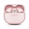 Niceboy Pins 4 - Bežične slušalice sa aktivnim poništavanjem buke (ANC), 400 mAh + 2x 50 mAh, IPX4, ružičaste