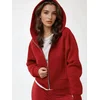 Hiccup Majica Kapuzenpullover rdeča