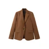 MANGO Blazer Boreli rjava