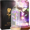 shumee Večna vrtnica, ki žari v stekleni LED barviti baterijski darili za 18. rojstni dan, poroka