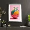 Wallity Dekorativna uramljena slika, 38x53cm, Šarena
