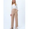 Trend Alacati Stili Ženske pantalone Alc-X14406, Bež