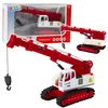 LEAN TOYS Gosenični dvigalo, vrtljiva kabina, nastavitev, luči, zvoki