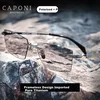 Caponi Unisex naočare za sunce, Sive