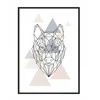 shumee PLAKAT V OKVIRJU 43x33 cm Volk P1185