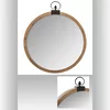 Ogledalo fi 74cm braon Atmosphera Createur Dinterieur