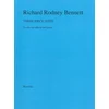 BENNETT:THREE PIECE SUITE FOR ALTO SAXOPHONE AND PIANO