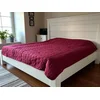 Prekrivač B1 210x230cm Bordo boja ( VLK4010208-bordoboja )