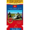 Kirgizistan 1:750.000. Cestni in turistični zemljevid. Gizi zemljevid