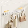 Ecoco Vakuumski čiviluk sa 10 kukica, Bela