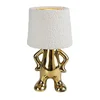 Rabalux Stona lampa Smurfy, 40W, 1xE14, 28cm, Zlatne boje