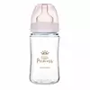 Canpol baby flašica 240ml široki vrat, pp - royal baby - pink