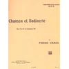 CAMUS:CHANSON ET BADINERIE FLUTE & PIANO