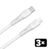 Kabl AVAX CB4308 3X / USB-C to Lightning / 27W / 1.5 m / White