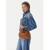 TOMMY HILFIGER Ročna torbica  kostanj rjava
