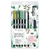 Tombow Marker ABT Dual Brush Set Greenery (9)